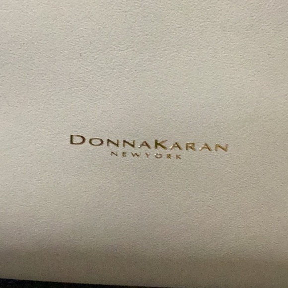 Donna Karan Baldwin Shoulder Bag with Pouch and Leather Wrapped Handles - Picture 5 of 12